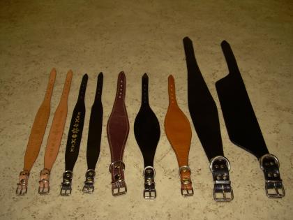 Halsband Leine aus Qualitätsleder