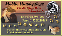 Sie haben Sorgen bei der Pflege Ihrer Vierbeiner .