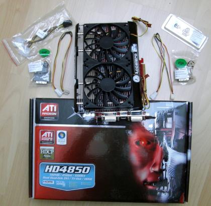 ATI HD 4850 Special Edition HD4850 mit GARANTIE Accelero S1 Edition