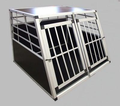 Hunde Auto Transportbox Alu
