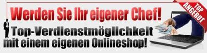 Werden Sie Ihr eigener Chef mit eigenem Onlineshop