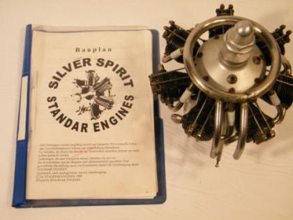 Sternmotor 4-Takt 7 Zylinder Eigenbau