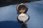 Omega Taschenuhr Savonette vergoldet