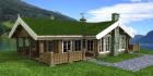 Norwegisches Ferienhaus Berghütte